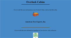 Desktop Screenshot of overlookcabins.com
