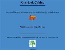 Tablet Screenshot of overlookcabins.com